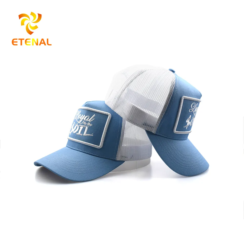 Chapéus de beisebol personalizados, chapéus de algodão com 5 painéis 3d de alta qualidade para bordado, com logotipo