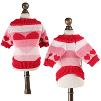 Gradient Heart Sweater Valentijnsdagcadeau voor katten en honden Liefde Schattig Warm Gezellig en Romantisch Feestelijke vakantie Heerlijk