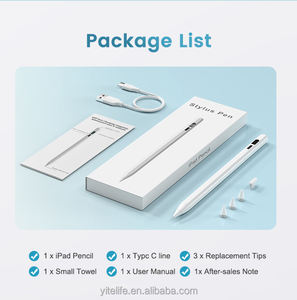 2025 stylet actif numérique pour <span class=keywords><strong>iPad</strong></span> <span class=keywords><strong>Pro</strong></span> Air Mini avec rejet de la paume de charge USB C stylet haute précision pour <span class=keywords><strong>iPad</strong></span> - Product Image 6