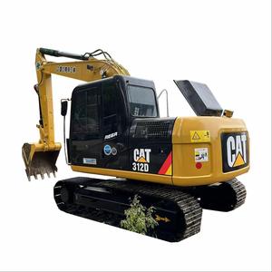 Excavadora de cadenas Caterpillar 312D usada con bajo costo de envío, prácticamente nueva, de segunda mano, CAT de 12 toneladas, excavadora 312D en venta - Product Image 2
