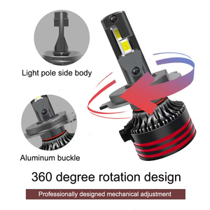 <span class=keywords><strong>Precio</strong></span> de Fábrica al por Mayor, Bombillas LED M8Pro de 120W 200W H1 <span class=keywords><strong>H3</strong></span> H4 H7 6000K para Automóviles - Product Image 3