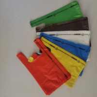 Sacs en plastique personnalisés pour t-shirts, sacs en PE, fabricant de sacs en plastique, sacs à poignée, sacs gilet en plastique, emballage pour le shopping – Vente en gros