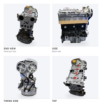 Bloc moteur K4M 1.6L 16V DOHC 1598cc 4 cylindres en fonte avec culasse en aluminium pour Renault Dacia Logan Sandero