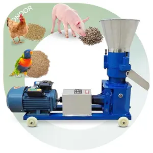 La palette commerciale de chèvre au détail d'animaux fait la machine d'alimentation de volaille faite maison de mini pro granule de fabricant de poulet