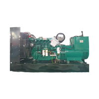 Ahorro de combustible Salida de energía 500kva 400kw Weichai Tipo abierto Alternador diesel Grupo electrógeno
