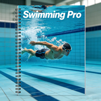 Brochure Spirale Personnalisée pour Magazine Sportif – Impression sur Mesure Usine – Couverture de Journal sur le Thème du Basketball, du Football et des Stars Sportives – Papier Couleur Personnalisé OEM