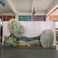 Panneau en nid d'abeille imprimé UV couleur personnalisé, panneau d'affichage léger pour les expositions et la signalétique événementielle