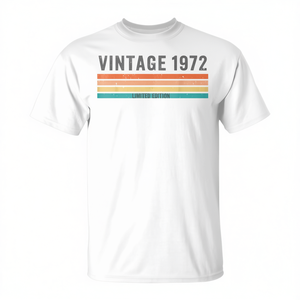 T-shirt vintage del 1972, 53° compleanno, edizione limitata - Product Image 2