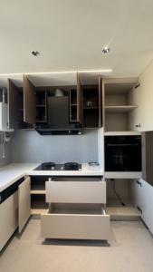 Armoires de cuisine modernes en bois de haute qualité, de luxe intelligent personnalisé pour villa - Product Image 6