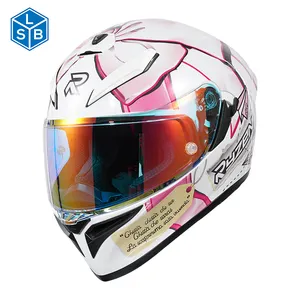 Casque de vélo certifié DOT avec logo personnalisé Casque de moto intégral ABS de sécurité modulaire pour le cyclisme tout-terrain