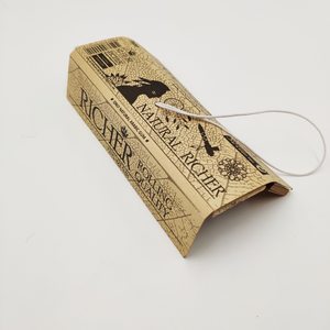 Carnet de papier à rouler non blanchi imprimé sur mesure, avec gomme arabique naturelle et fermeture à élastique, format King Size Slim, en pâte de bois pour - Product Image 5