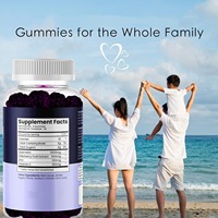Gummies de Quercétine à Marque Blanche OEM, Vitamine et Extrait de Sureau, Complément Alimentaire pour le Soutien Immunitaire