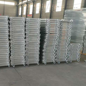 Thép mạ kẽm xây dựng nhiều lớp giàn giáo ván giàn giáo nền tảng đi bộ ván với móc thang & Bộ phận giàn giáo - Product Image 2