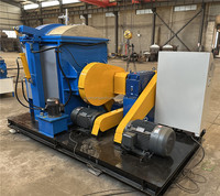 Mélangeur pétrisseur Sigma à vis d'extrusion 650L avec chauffage électrique, double lame en Z, déchargement par extrudeuse à vis