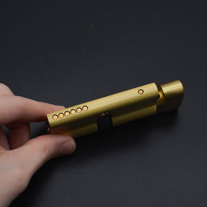 Door Accessories Security 70mm Turn Knob Single Open Brass <b>Lock</b> Cylinder - Product Image 2