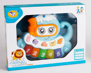 Jouet musical pour bébés, pieuvre, <span class=keywords><strong>piano</strong></span>, musique et sons, <span class=keywords><strong>clavier</strong></span> lumineux et animal sur le thème de l'océan, <span class=keywords><strong>jeu</strong></span> d'apprentissage électronique - Product Image 6