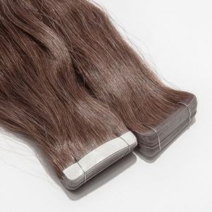 スラブヘア会社目に見えないテープヘアエクステンションレミーヘアエクステンションのダブルドローテープ - Product Image 5