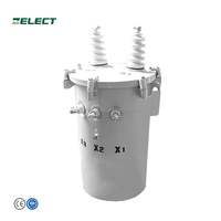 Prix du transformateur de puissance monophasé à haute tension monté sur poteau, 5 25 Kva 11kv 10kva 16kva 30kva 600kva