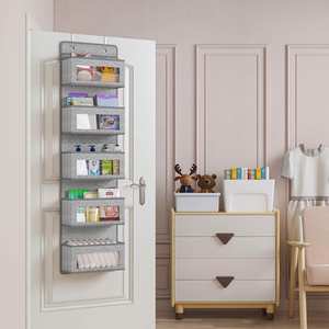 Sac de rangement suspendu en tissu non tissé pour armoire, à accrocher derrière la porte ou au mur, pour dortoir et maison - Product Image 3