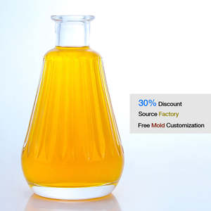 Botella de Vidrio Transparente Personalizada para Licores, Whisky, Vodka, Ginebra, Tequila, Fabricación OEM ODM - Product Image 5