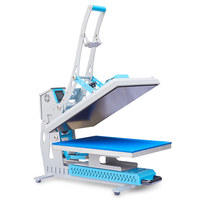 Presse à chaud semi-automatique MAXX Clam 16x20 pour T-shirts, machine de transfert thermique à plat avec plaque plate 16x20, Nouveauté