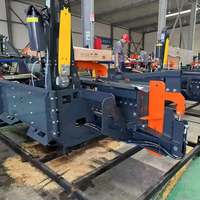 RIMA Processeur de bois hydraulique tout-en-un, fendeuse de bûches, attache pour mini-chargeuse, processeur de bois de chauffage