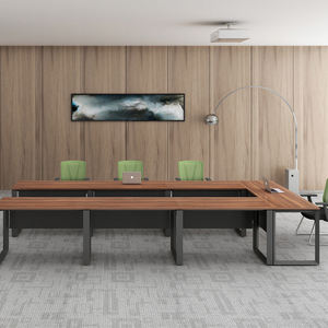 Venta directa de fábrica proveedor moderno de alta tecnología ejecutivo de reunión sala de conferencia muebles mobiliario de oficina sillas de mesa de - Product Image 2