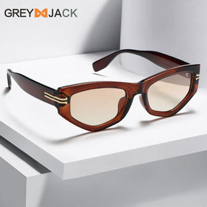 Gafas de Sol Greyjack Cat Eye, Montura TR90, Protección UV400, Unisex, Lentes Marrones TAC Tipo 3 - Product Image 4
