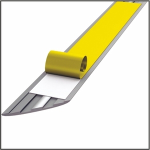 Telaio pieghevole per finestra in alluminio 500 x 700 mm, profilo da 32 mm, anodizzato argento, a miter - Product Image 3
