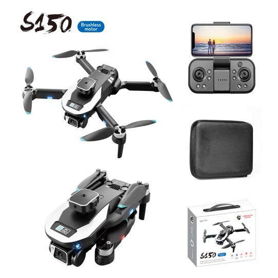 S150 High-definition Optical Flow Positioning Dual Camera Brushless Motor Obstacle Avoidance Remote Control Drone UAV