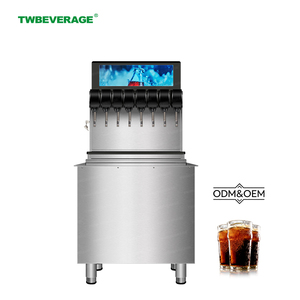 TWBEVERAGE <span class=keywords><strong>Dispensador</strong></span> <span class=keywords><strong>de</strong></span> Bebidas Carbonatadas <span class=keywords><strong>de</strong></span> Alta Eficiencia con Pantalla HD Publicitaria - <span class=keywords><strong>Dispensador</strong></span> Comercial <span class=keywords><strong>de</strong></span> Bebidas Post-Mix - Product Image 1