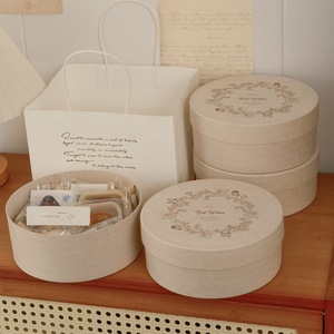 Boîte de rangement en <span class=keywords><strong>bois</strong></span> sculpté biodégradable pour gâteaux, fromages, figurines, décoration de table jetable pour la maison - Product Image 3