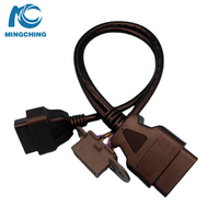 Herramientas de Diagnóstico, Cable de Diagnóstico para Automóvil Personalizado de 16 Pines OBD OBD2 a Open Y, Cable de Diagnóstico para Vehículos
