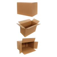 Cartons d'emballage écologiques recyclables en carton ondulé avec impression offset et finition mate pour l'emballage logistique