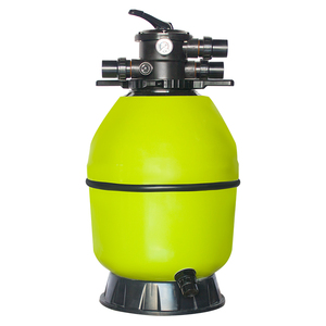 Purificador de Agua de Alto Rendimiento para Piscinas Elevadas y Enterradas, Filtro de Arena para Piscinas con Válvula Multipuerto y Manómetro - Product Image 1