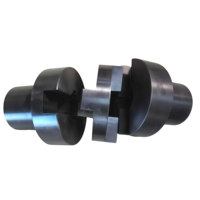 Accouplement en acier flexible de type SL à glissement croisé, traité anti-oxydation, à démontage facile et remplacement rapide, personnalisable OEM