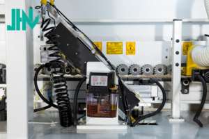 JHM-360A Hochgeschwindigkeits-Kantenanleimmaschine mit 5 Funktionen - Holzbearbeitungsgerät für Kantenbearbeitung - Product Image 2