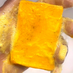 Savon au citron, curcuma et acide kojique, nettoyant en profondeur, hydratant et éclaircissant pour le visage et le corps, tendance - Product Image 4