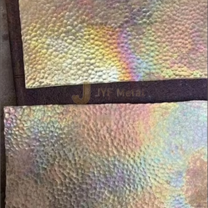 แผ่นสแตนเลสวัสดุก่อสร้างโลหะใช้ตกแต่งทำจาก Ss304แผ่นโลหะทุบ EX342 - Product Image 1