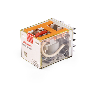 รีเลย์กำลังขนาดเล็ก Shenler REH2CO730LT 2 ขั้ว 16A 230VAC พร้อมปุ่มทดสอบ LED 14 ขา สำหรับ <span class=keywords><strong>Allen</strong></span> <span class=keywords><strong>Bradley</strong></span> 24V ใช้งานทั่วไป - Product Image 2