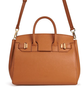 Bolso de Mano de Cuero PU de Diseño Personalizado para Mujer, Bolso de Mano Vegetariano con Asa Superior, Estilo Clásico de Lichi, Bolso de Lujo para Mujer - Product Image 4