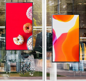 Moniteurs commerciaux à haute luminosité, 49, 55, 65 pouces, 3500nits, publicité suspendue, signalisation numérique, affichage Lcd pour vitrine de magasin - Product Image 6