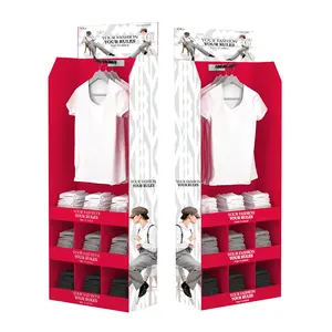 Custom Garment Retail Store Shop Schal Kleidung Display Stand