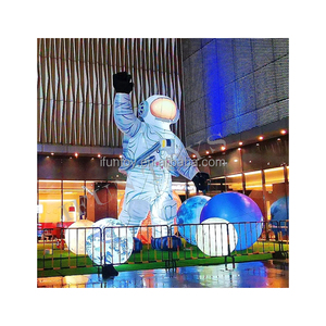 Ballon publicitaire géant LED en forme d'astronaute gonflable avec impression numérique pour la décoration d'événements - Product Image 2