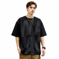 T-shirt Homme Oversize à Manches Courtes – Échantillon de Hauts Décontractés – Emballage pour T-shirt Personnalisé – T-shirt Homme Tendance Chine