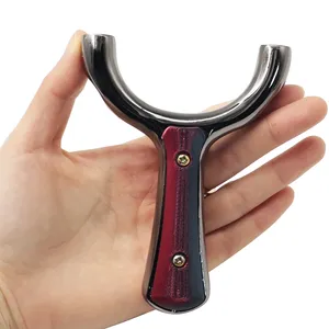 Resortera GETWICK de Aleación de Titanio Negro con Bandas Elásticas Autodesbloqueables <span class=keywords><strong>para</strong></span> Juegos de Tiro al Aire Libre, Mayores de 14 Años - Product Image 5