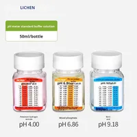 Testeur de pH portable pour lichen, stylo pour mesurer l'acidité et l'alcalinité, détecteur de qualité de l'eau des aquariums et des eaux usées, solution standard