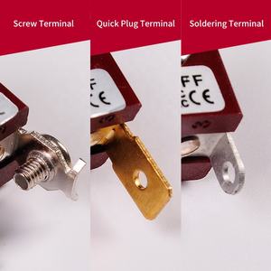 TOOWEI Switch Toggle SPDT (ON)-OFF-(ON) Interruptor de palanca momentáneo de 3 pines - Product Image 4