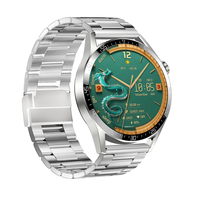 Reloj Inteligente NFC 2026 de Acero Inoxidable, Resistente al Agua, con Llamadas Bluetooth, Monitor de Actividad, Pantalla IPS de 1.28'', Doble SIM