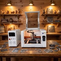 Nueva Llegada 2026 OEM ODM Personalizada LCVTX 4040 Máquina Láser de Fibra Digital Automática CNC Portátil de Escritorio para Corte de Chapa Metálica